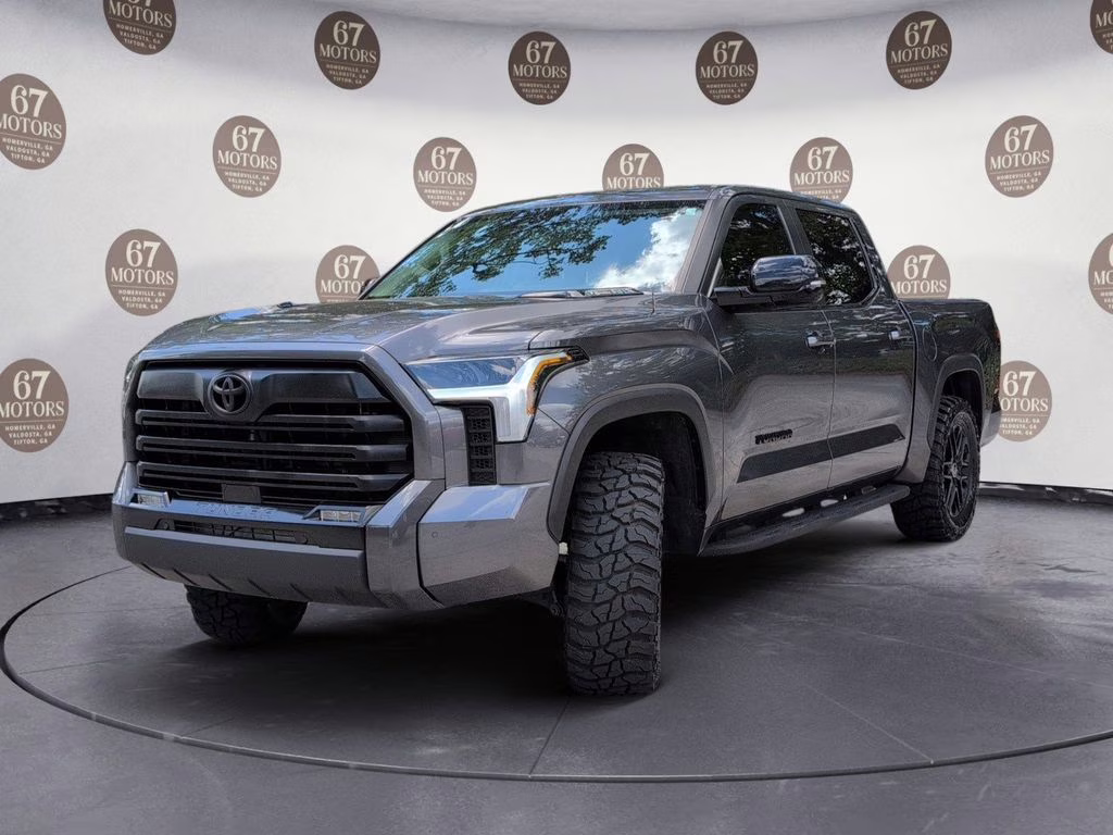 2024 Magnetic Gray Metallic Toyota Tundra Hybrid Limited 4X4 Truck