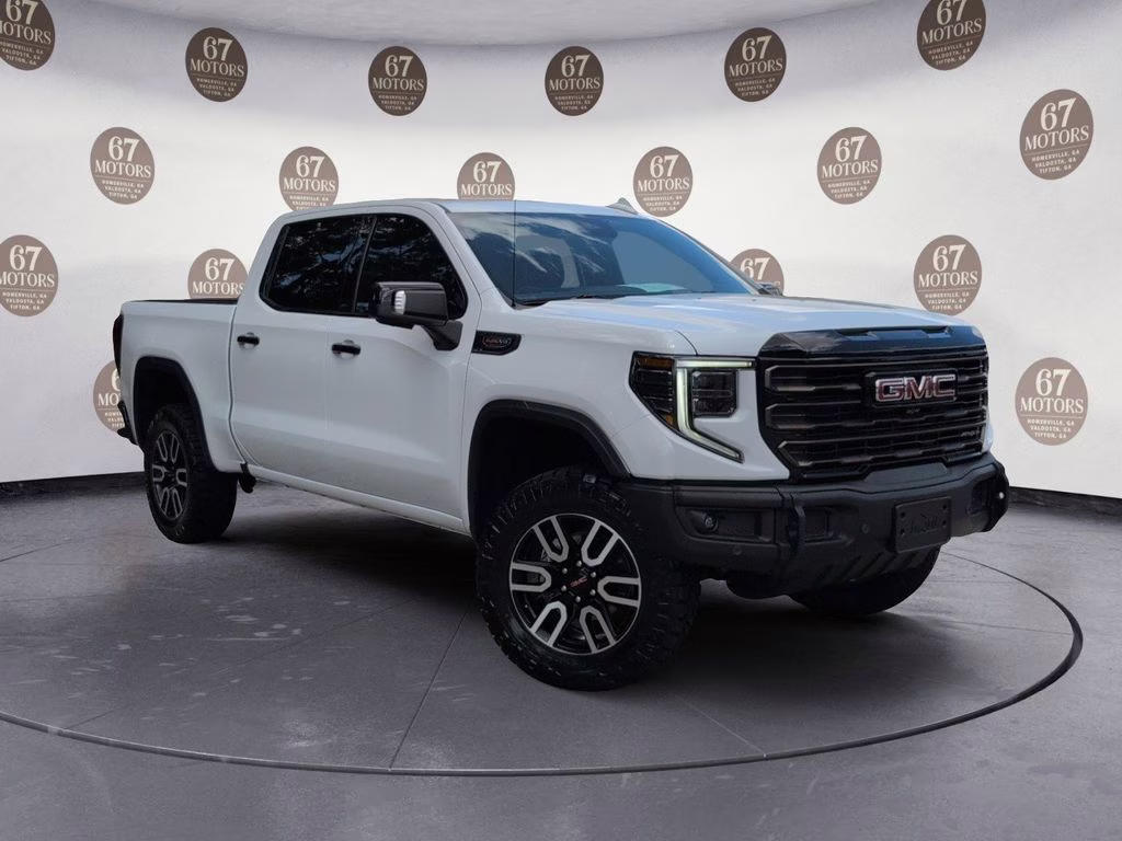 2024 Summit White GMC Sierra 1500 AT4X 4X4 Truck
