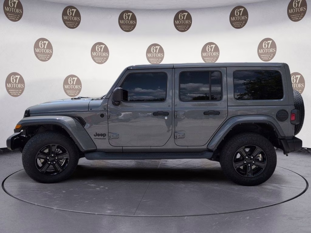 2022 Sting-Gray Clearcoat Jeep Wrangler Unlimited Sahara Altitude 4X4 SUV