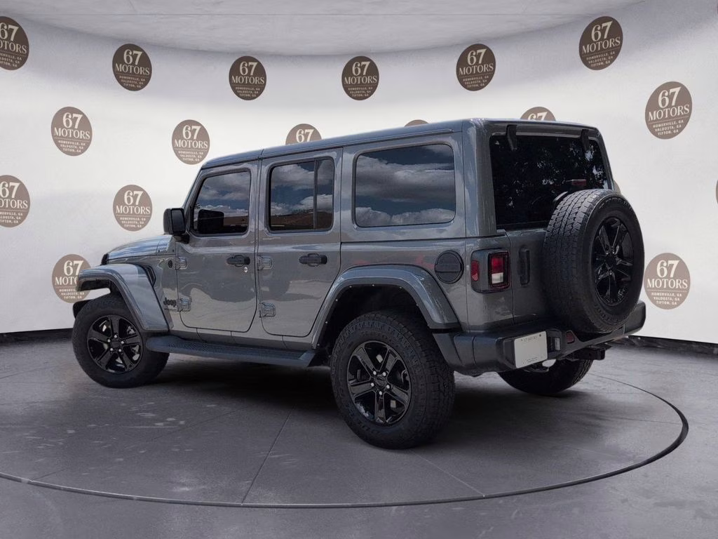 2022 Sting-Gray Clearcoat Jeep Wrangler Unlimited Sahara Altitude 4X4 SUV