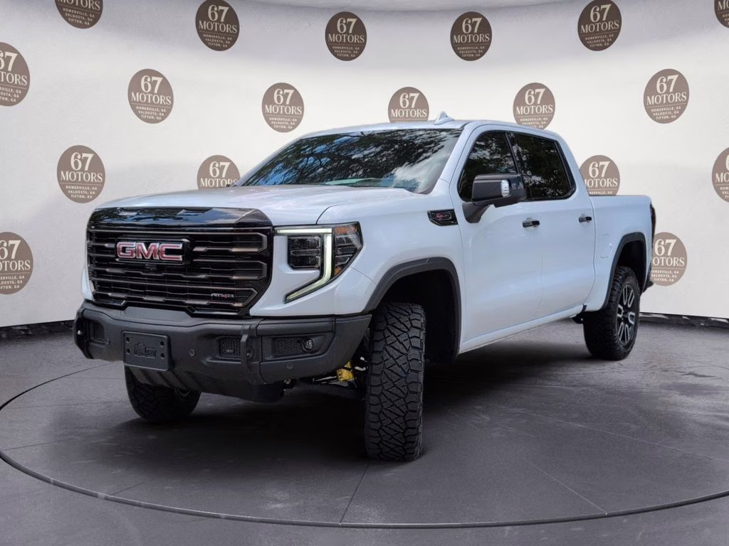 2024 Summit White GMC Sierra 1500 AT4X 4X4 Truck