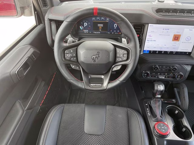 2025 Ruby Red Metallic Ford Bronco Raptor 4X4 Convertible