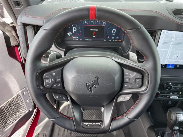 2025 Ruby Red Metallic Ford Bronco Raptor 4X4 Convertible
