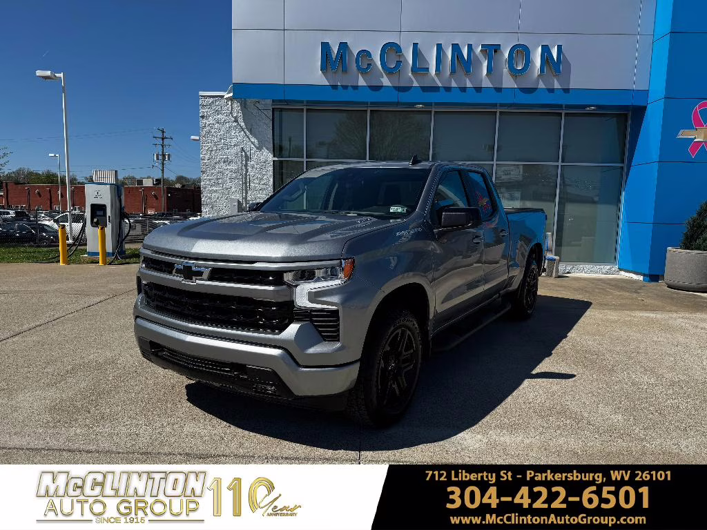 2026 Sterling Gray Metallic Chevrolet Silverado RST 4X4 Truck