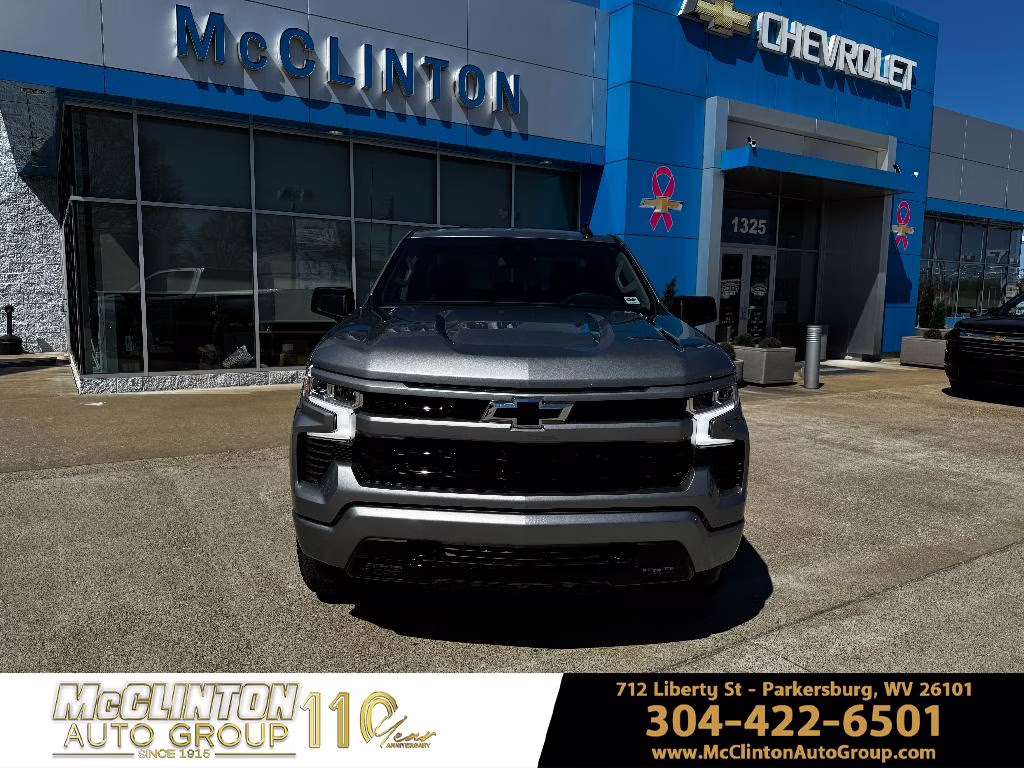 2026 Sterling Gray Metallic Chevrolet Silverado RST 4X4 Truck