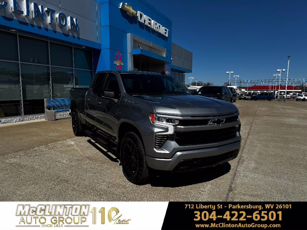 2026 Sterling Gray Metallic Chevrolet Silverado RST 4X4 Truck