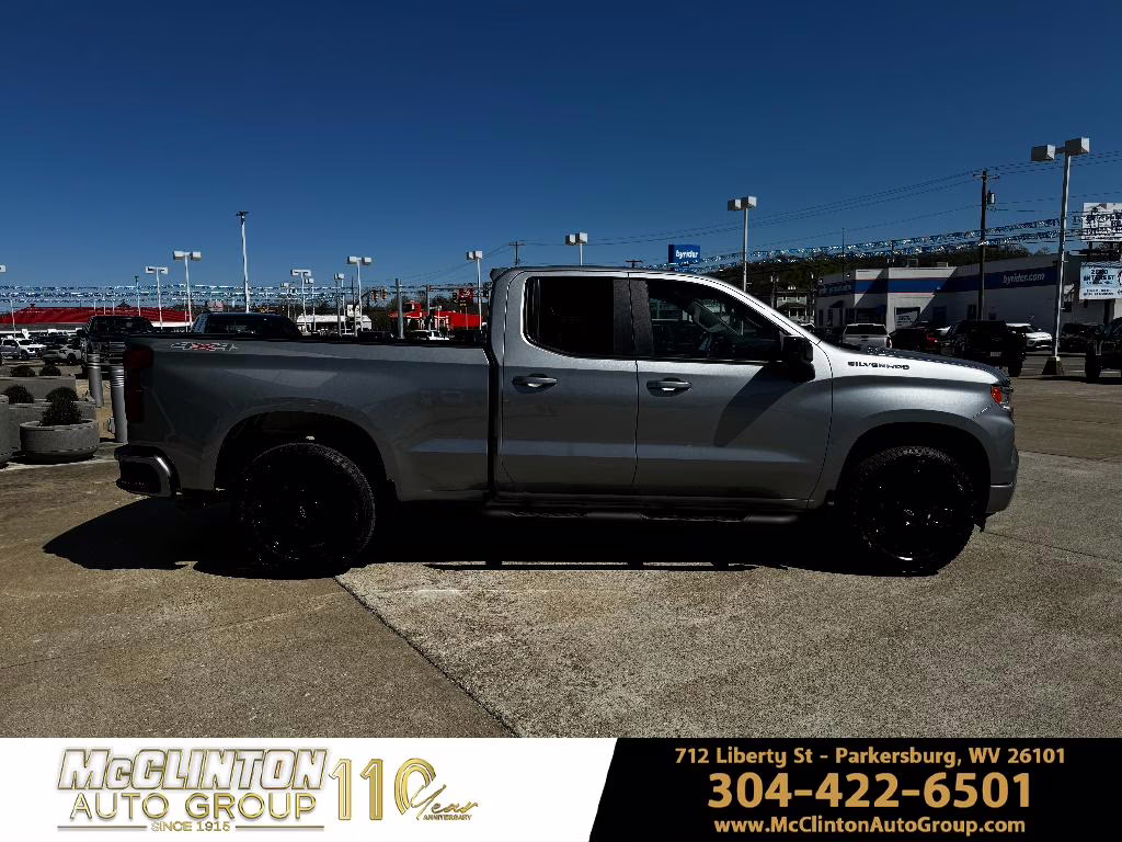 2026 Sterling Gray Metallic Chevrolet Silverado RST 4X4 Truck