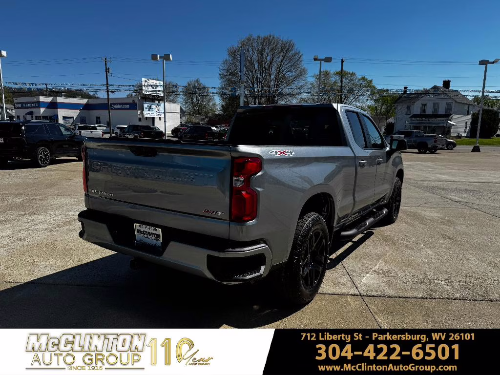 2026 Sterling Gray Metallic Chevrolet Silverado RST 4X4 Truck