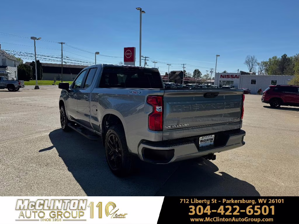 2026 Sterling Gray Metallic Chevrolet Silverado RST 4X4 Truck
