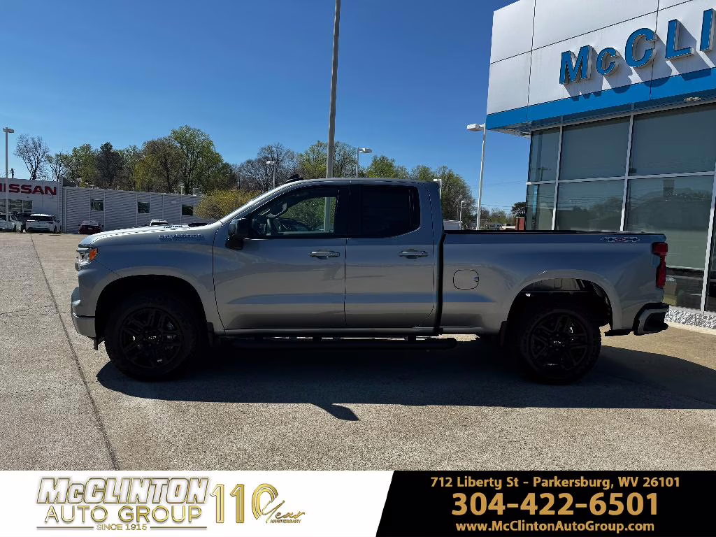 2026 Sterling Gray Metallic Chevrolet Silverado RST 4X4 Truck