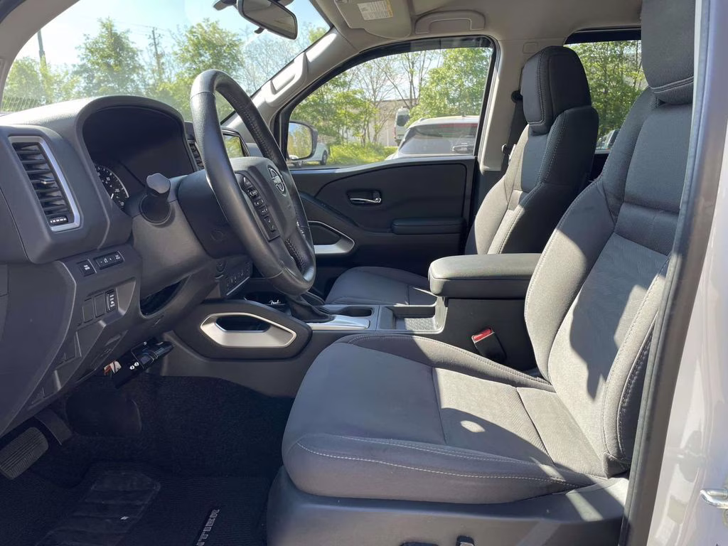 2024 Glacier White Nissan Frontier SV RWD Truck