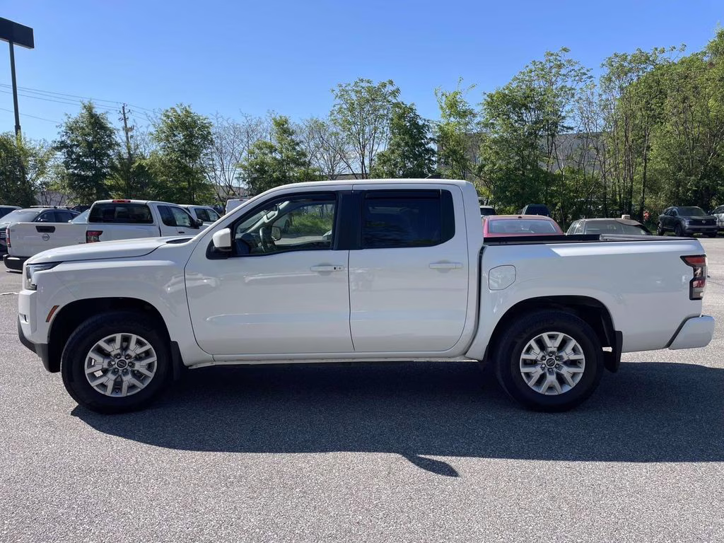 2024 Glacier White Nissan Frontier SV RWD Truck