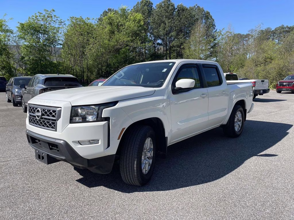 2024 Glacier White Nissan Frontier SV RWD Truck