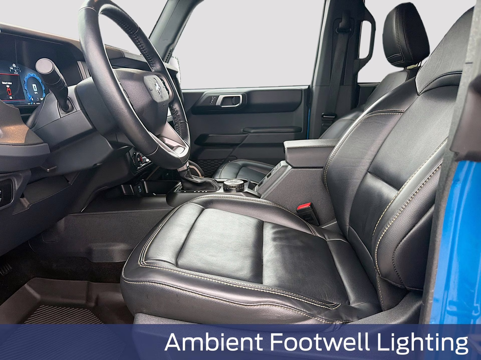 2025 Velocity Blue Metallic Ford Bronco Badlands 4X4 SUV