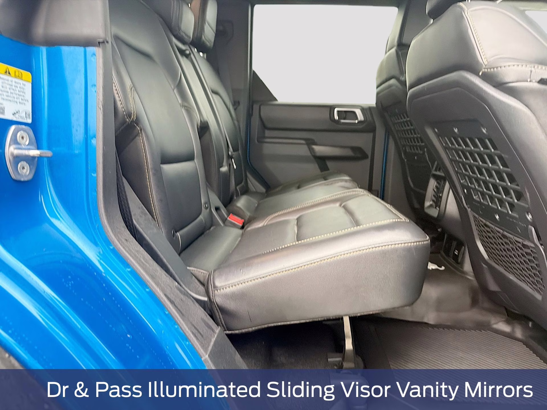 2025 Velocity Blue Metallic Ford Bronco Badlands 4X4 SUV