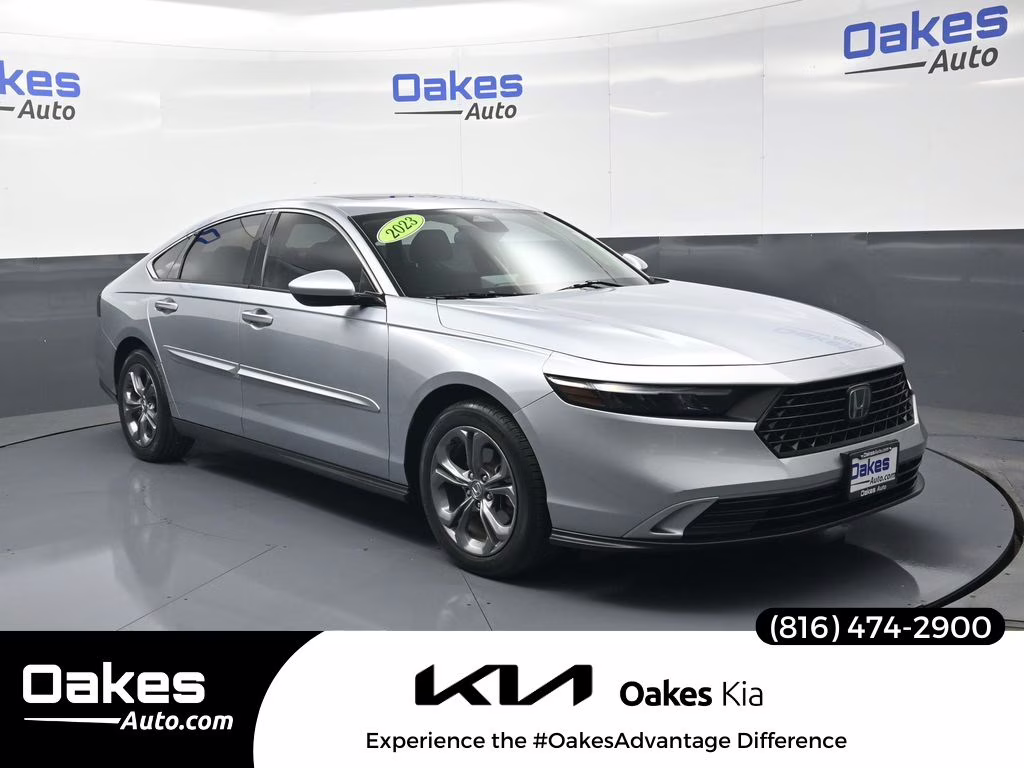 2023 Lunar Silver Metallic Honda Accord EX FWD Sedan