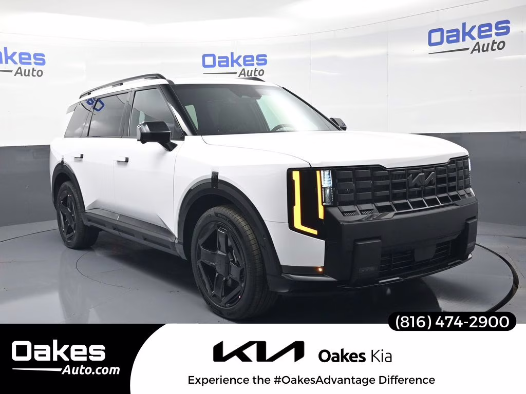 2027 Glacial White Pearl Kia Telluride Hybrid X-Line SX AWD SUV