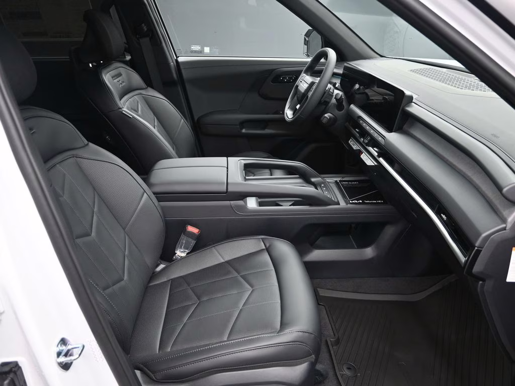 2027 Glacial White Pearl Kia Telluride Hybrid X-Line SX AWD SUV