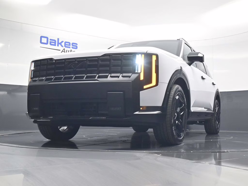 2027 Glacial White Pearl Kia Telluride Hybrid X-Line SX AWD SUV