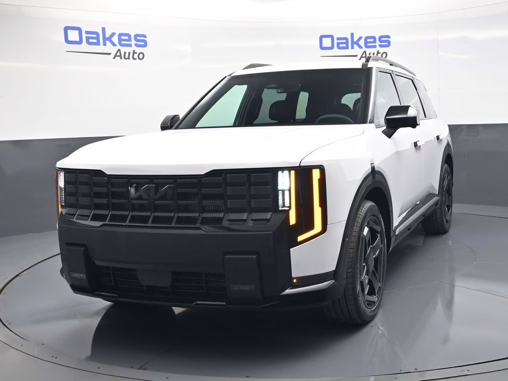 2027 Glacial White Pearl Kia Telluride Hybrid X-Line SX AWD SUV