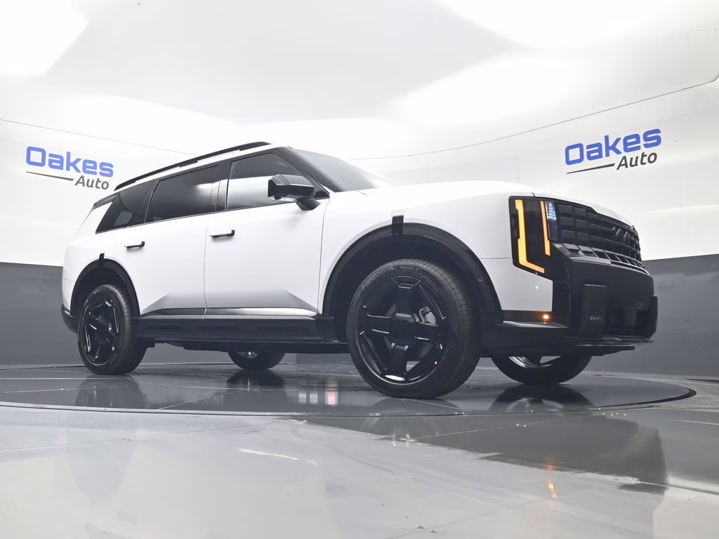 2027 Glacial White Pearl Kia Telluride Hybrid X-Line SX AWD SUV