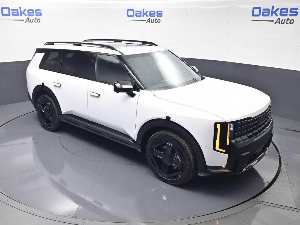2027 Glacial White Pearl Kia Telluride Hybrid X-Line SX AWD SUV