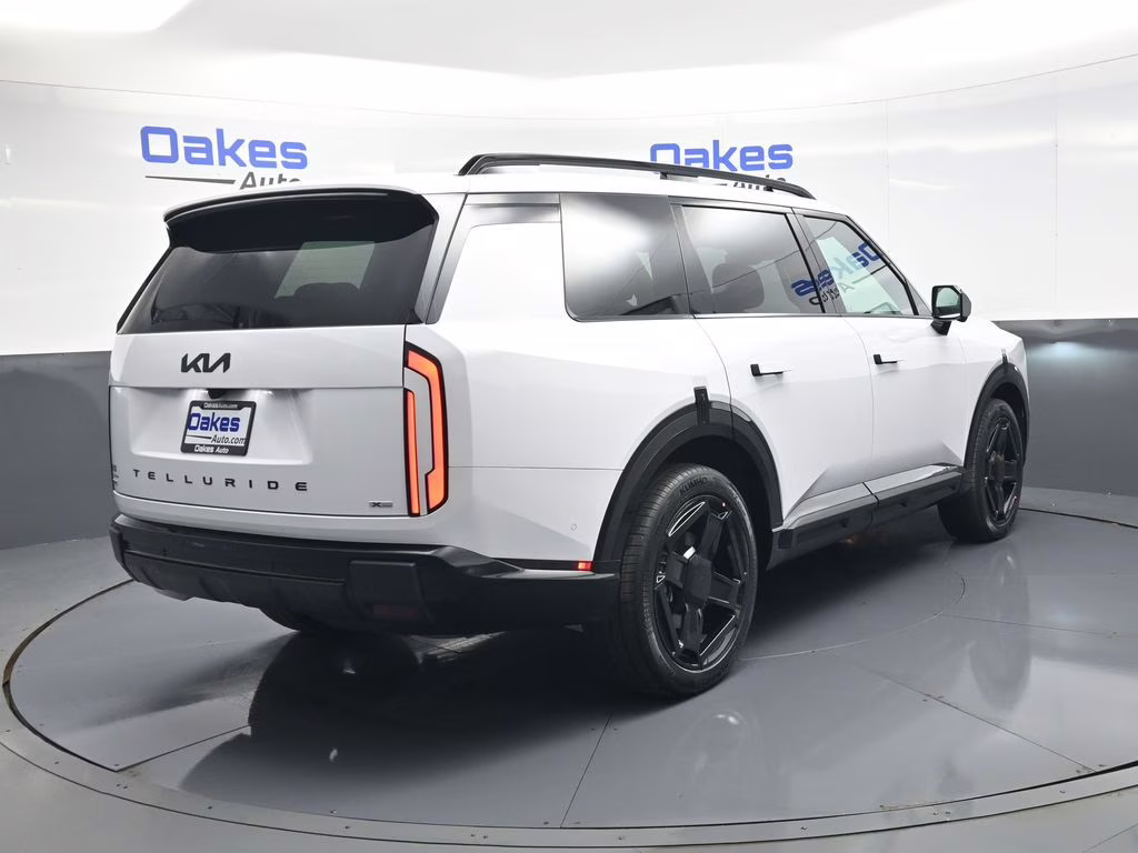 2027 Glacial White Pearl Kia Telluride Hybrid X-Line SX AWD SUV