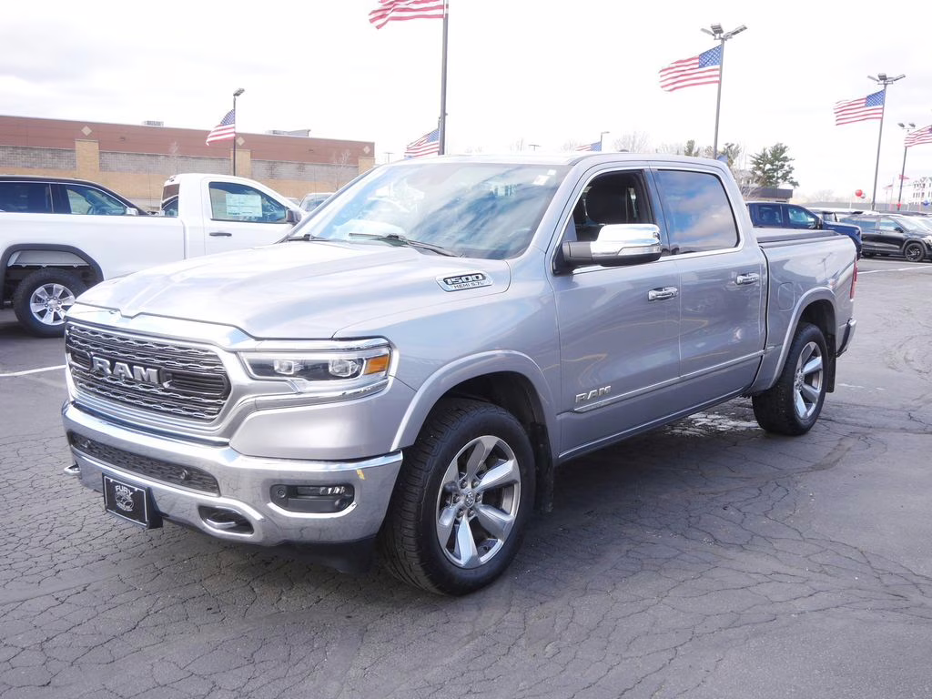 2020 Billet Silver Metallic Clearcoat Ram 1500 Limited 4X4 Truck