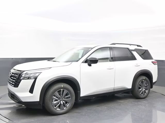 2026 Everest White Pearl Tricoat Nissan Pathfinder SV FWD SUV