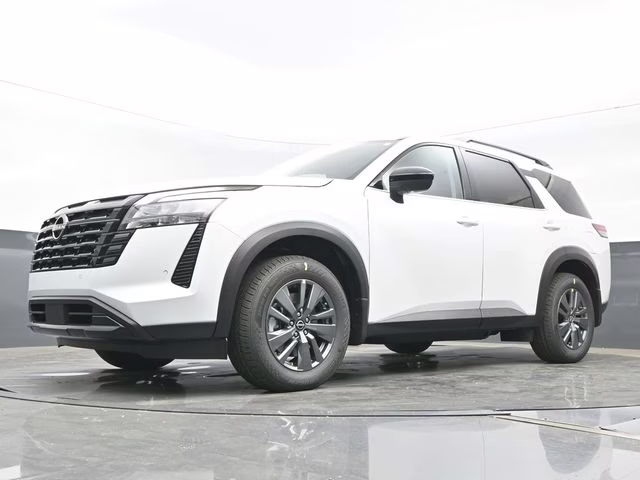 2026 Everest White Pearl Tricoat Nissan Pathfinder SV FWD SUV