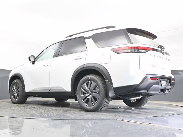 2026 Everest White Pearl Tricoat Nissan Pathfinder SV FWD SUV
