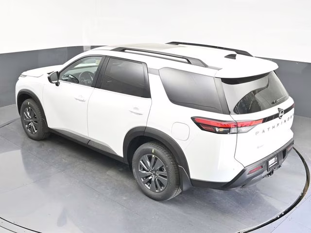 2026 Everest White Pearl Tricoat Nissan Pathfinder SV FWD SUV