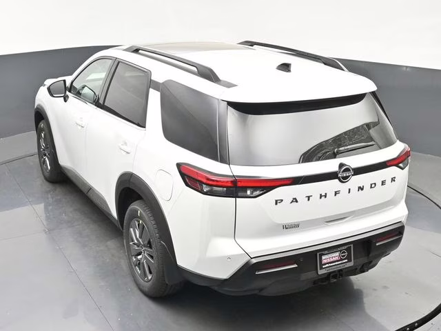 2026 Everest White Pearl Tricoat Nissan Pathfinder SV FWD SUV