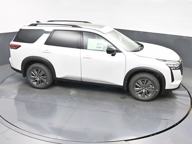 2026 Everest White Pearl Tricoat Nissan Pathfinder SV FWD SUV