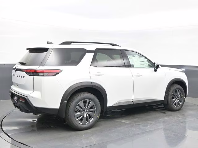 2026 Everest White Pearl Tricoat Nissan Pathfinder SV FWD SUV