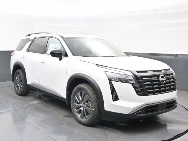 2026 Everest White Pearl Tricoat Nissan Pathfinder SV FWD SUV
