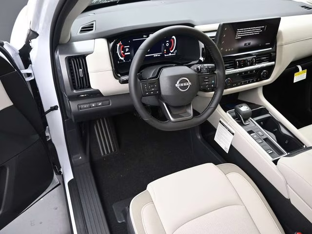 2026 Everest White Pearl Tricoat Nissan Pathfinder SL FWD SUV