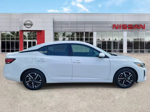 2025 Fresh Powder Nissan Sentra SV FWD Sedan