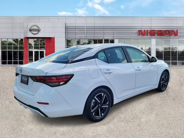 2025 Fresh Powder Nissan Sentra SV FWD Sedan