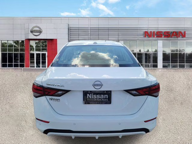 2025 Fresh Powder Nissan Sentra SV FWD Sedan