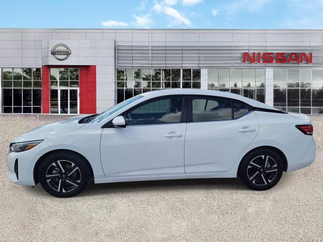 2025 Fresh Powder Nissan Sentra SV FWD Sedan
