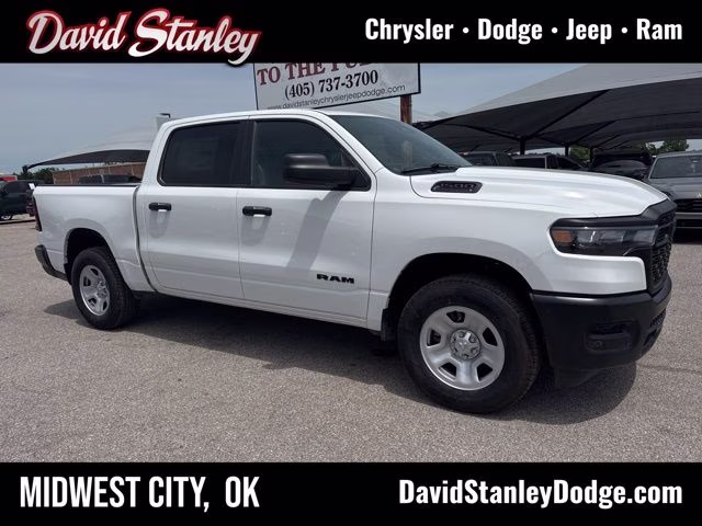 2026 Bright White Clearcoat Ram 1500 Tradesman 4X4 Truck