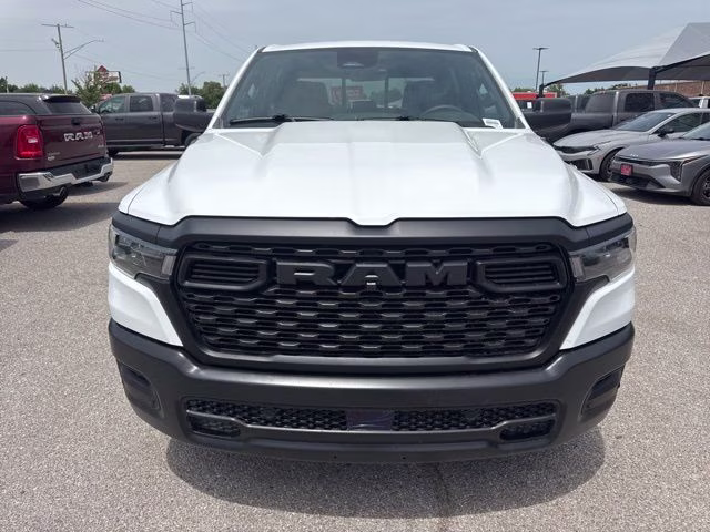 2026 Bright White Clearcoat Ram 1500 Tradesman 4X4 Truck