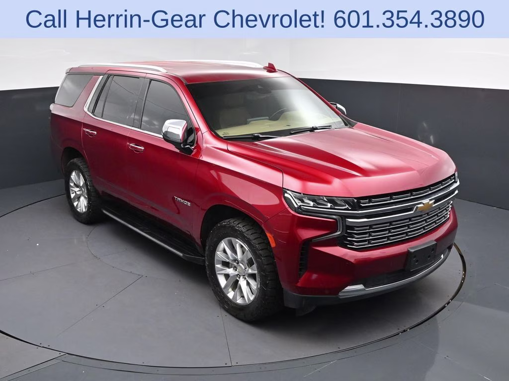 2023 Radiant Red Chevrolet Tahoe Premier 4X4 SUV