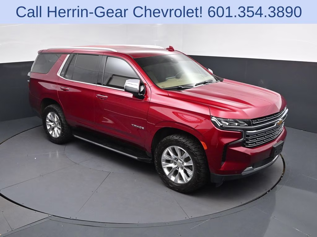 2023 Radiant Red Chevrolet Tahoe Premier 4X4 SUV