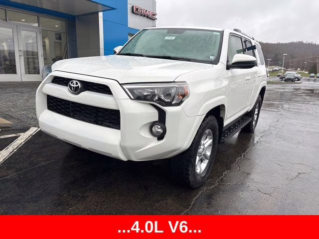 2019 Super White Toyota 4Runner SR5 4X4 SUV