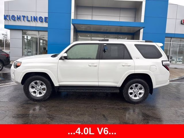 2019 Super White Toyota 4Runner SR5 4X4 SUV