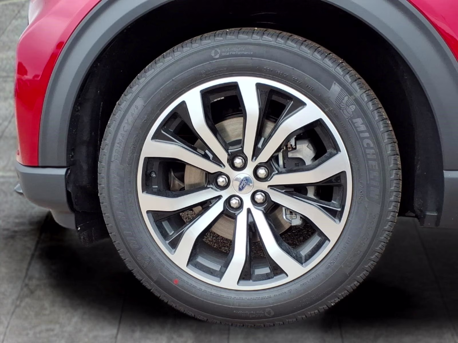 2026 Red Metallic Ford Explorer ST-Line RWD SUV