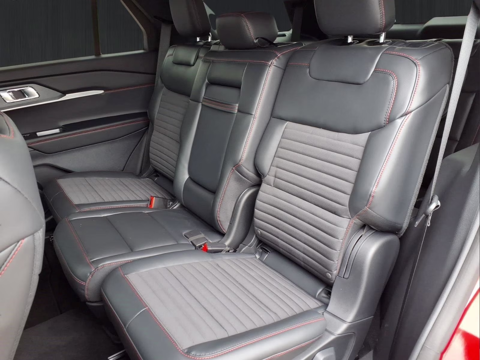 2026 Red Metallic Ford Explorer ST-Line RWD SUV