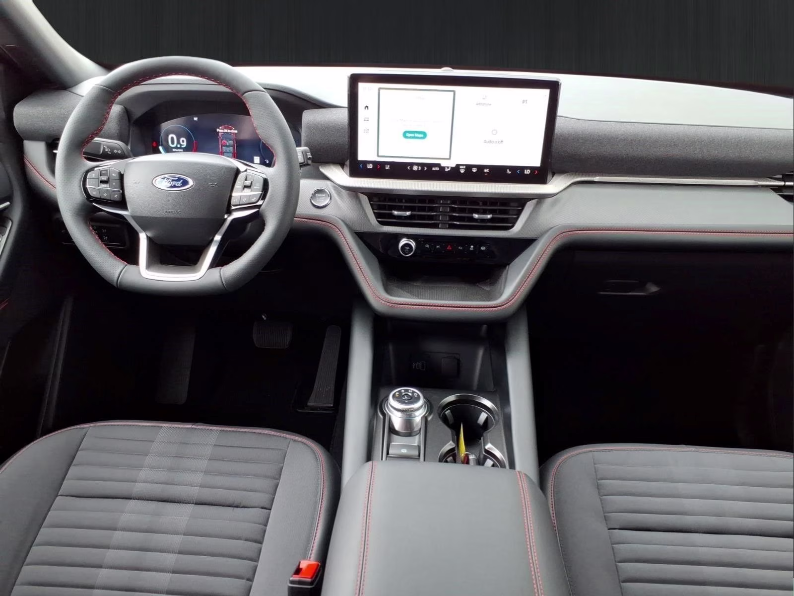 2026 Red Metallic Ford Explorer ST-Line RWD SUV